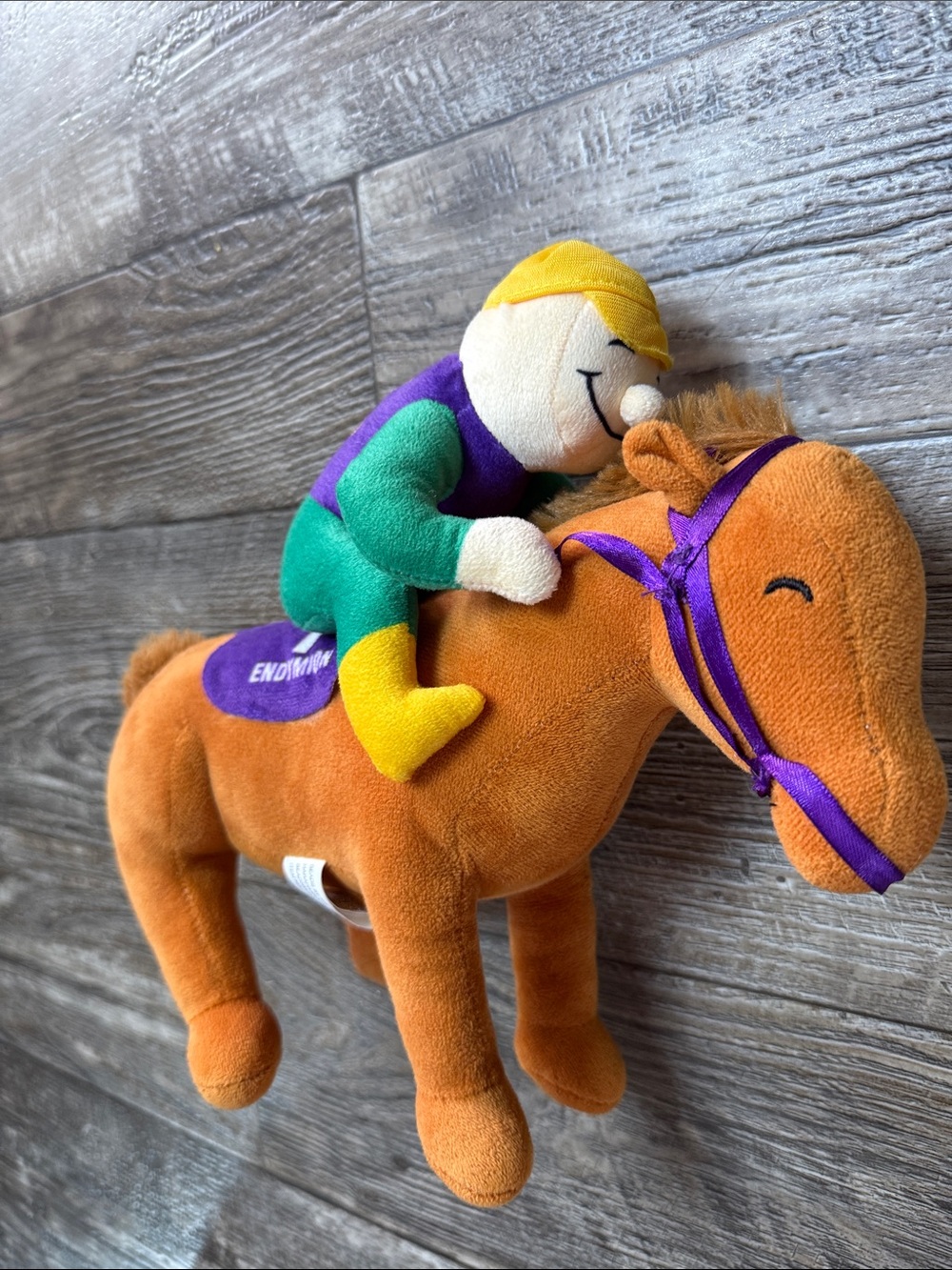 Krewe Of Endymion Plush Mascot
On Horse Mardi Gras Novelty 2024
First Time Throw